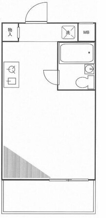 生麦駅 徒歩7分 2階の物件間取画像